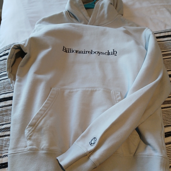 Billionaire Boys Club Light Blue Hoodie - Picture 1 of 8
